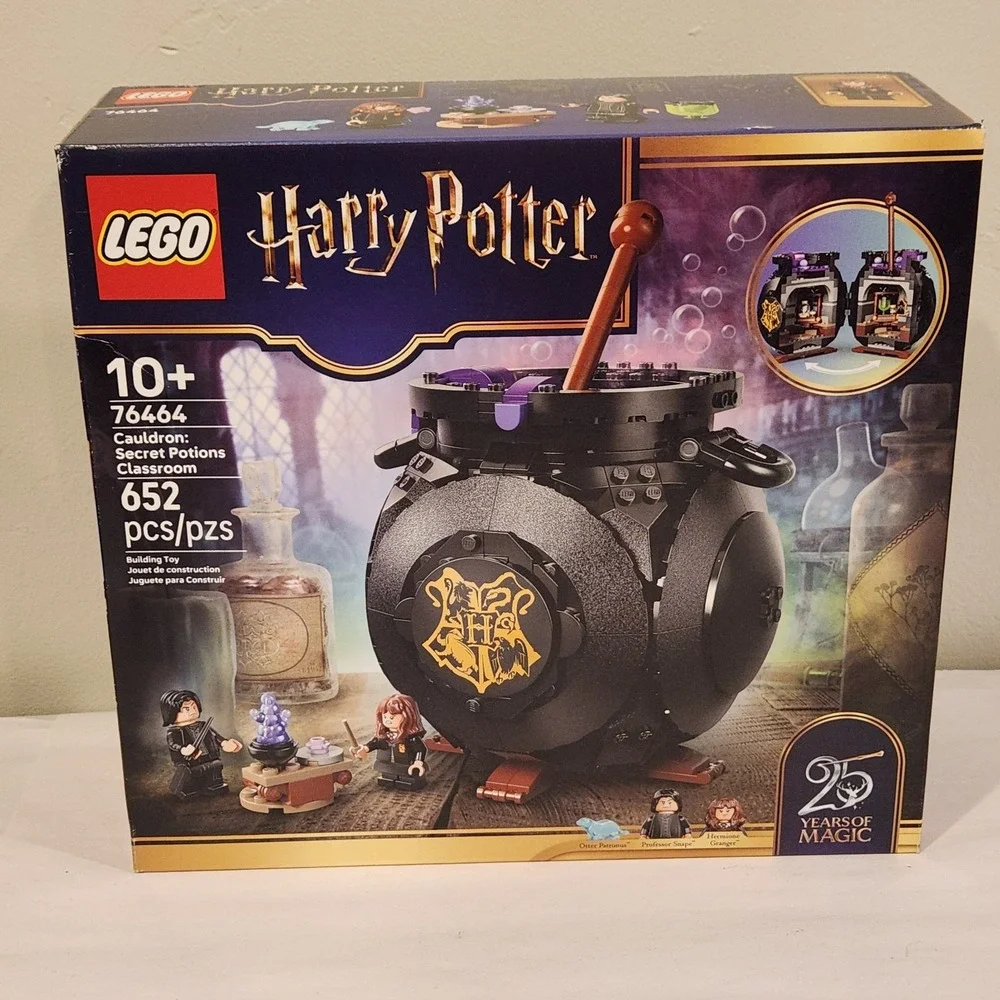 LEGO Harry Potter 76464 Cauldron Secret Potions Classroom Set 652 pcs New Sealed